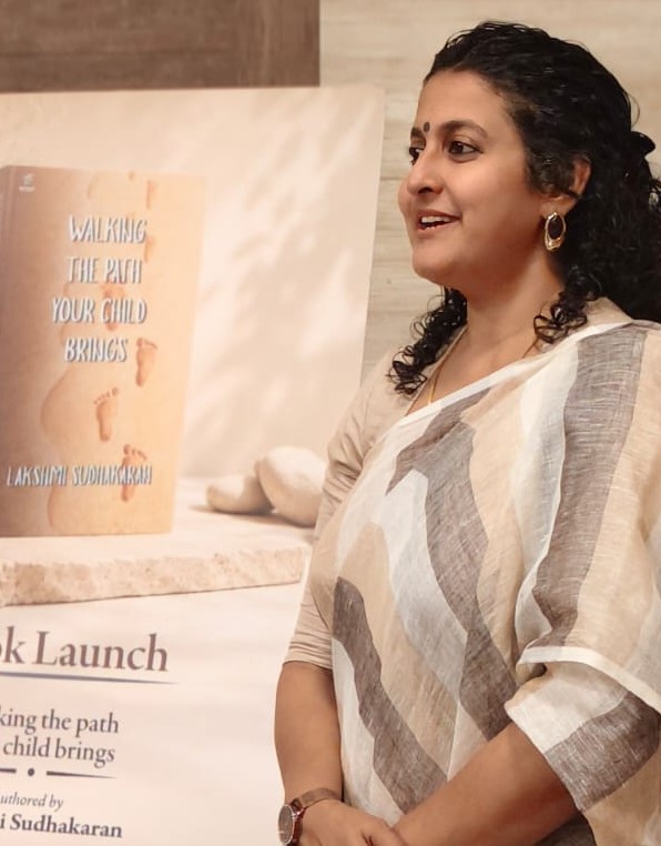 Lakshmi Sudhakaran at the book launch